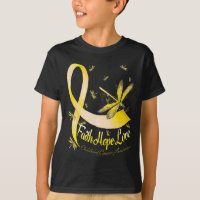 Faith Hope Love Childhood Cancer Awareness Dragonf