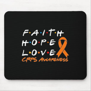 Faith Hope Love Crps Awareness 1 Mouse Pad