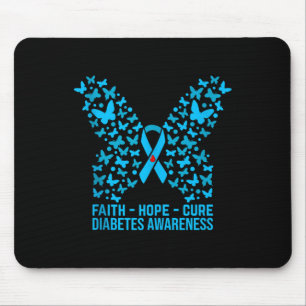 Faith Hope Love Diabetes Awareness Tank Top_1 Mouse Pad