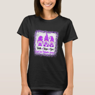 Faith Hope Love Gnomes Arnold Chiari Malformation T-Shirt