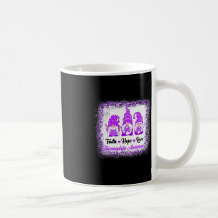 Faith Hope Love Gnomes Fibromyalgia Awareness Leop Coffee Mug