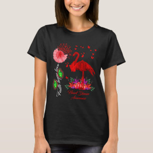 Faith Hope Love Heart Disease Awareness T-Shirt
