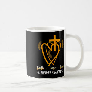 Faith Hope Love Heimerheimer Awareness Month Coffee Mug
