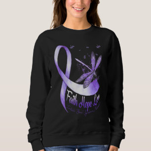 Faith Hope Love Irritable Bowel Syndrome Awareness Sweatshirt