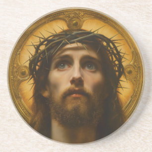 Faith Hope Love Jesus Christ Christian Gift Coaster