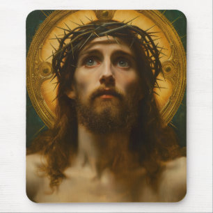Faith Hope Love Jesus Christ Christian Gift Mouse Pad