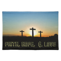 Faith, Hope, & Love Jesus Christ Cross