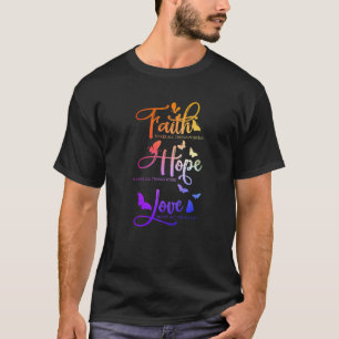 Faith Hope Love Jesus For Women Kid T-Shirt
