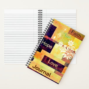 Faith hope love journal