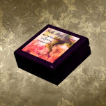 Faith Hope Love Keepsake Box<br><div class="desc">Beautiful lacquered wood gift box featuring a floral tile with the timeless message: “Faith, hope and love, but the greatest of these is love.” A perfect box for jewellery, keepsakes, or special trinkets. This elegant piece makes a meaningful gift for birthdays, Mother’s Day, weddings, or anyone who appreciates faith-inspired decor....</div>