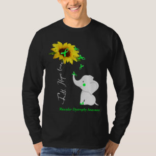 Faith Hope Love Muscular Dystrophy Awareness T-Shirt
