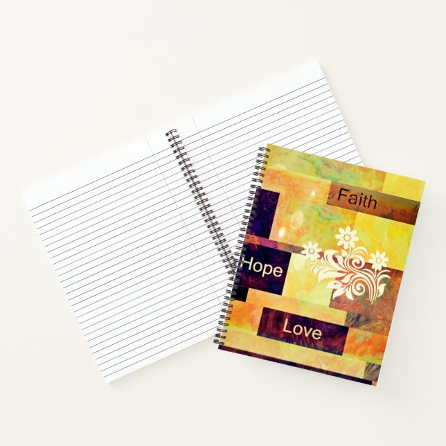 Faith hope love notebook (Inside)