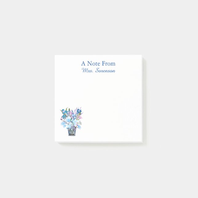 Faith Hope Love Personalized A Note From Post-it  (Front)