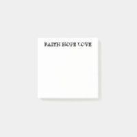 Faith Hope Love