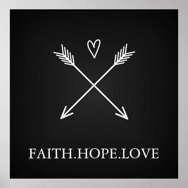 Faith, Hope Love Poster (Front)