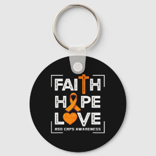 Faith Hope Love Rsd Crps Awareness 1  Keychain