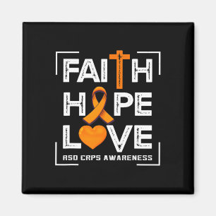 Faith Hope Love Rsd Crps Awareness 1 Magnet