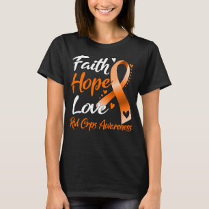 Faith Hope Love Rsd Crps Awareness T-Shirt