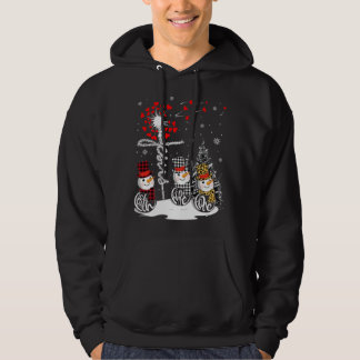 Faith Hope Love Snowman Jesus Dandelion Christian  Hoodie