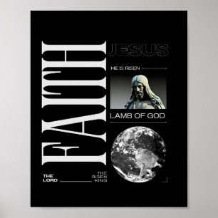 Faith in Jesus, Lamb of God Art Poster