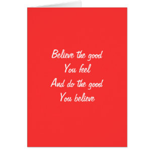 Faith in yourself