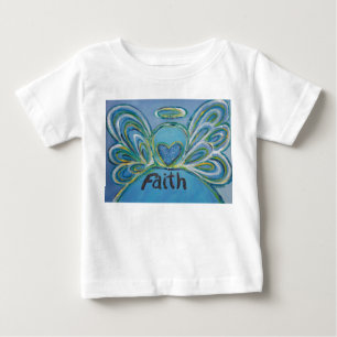 Faith Inspiration Angel Shirt (Art on Both Sides)