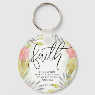 Faith Inspirational Gift Keychain