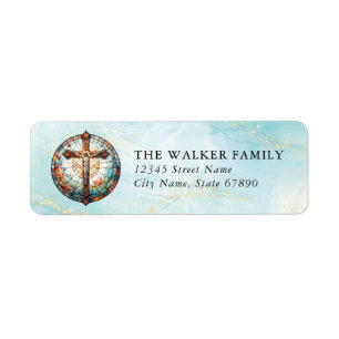 Faith & Inspirational Return Address Label