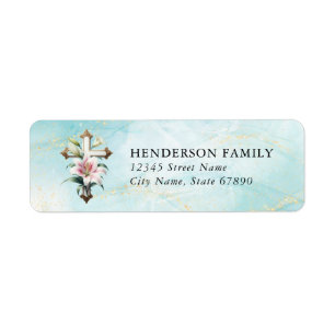 Faith & Inspirational Return Address Labels