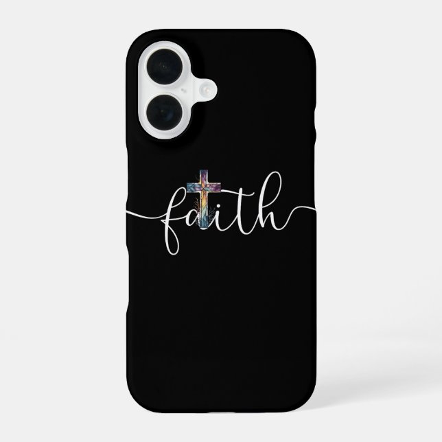 Faith iPhone 16 Case (Back)