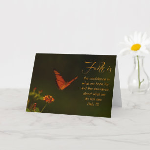 Faith is...Inspirational Scripture Card