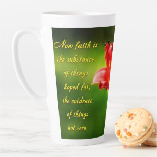 Faith is latte mug