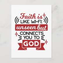 Faith Is Like Wi-Fi Unseen But Connects You To God