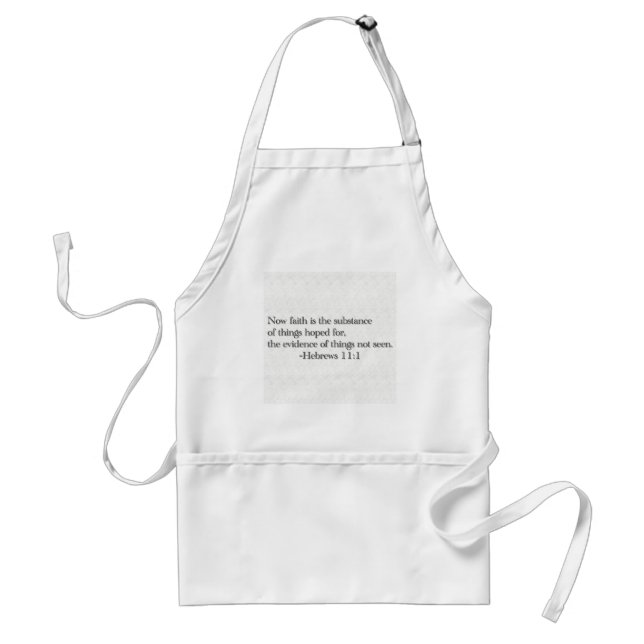 Faith is the Substance of Things Hoped for Standard Apron (Front)