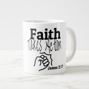 Faith   - Jumbo Mug