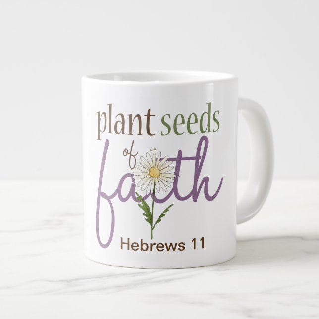 Faith - Jumbo Mug (Front Right)