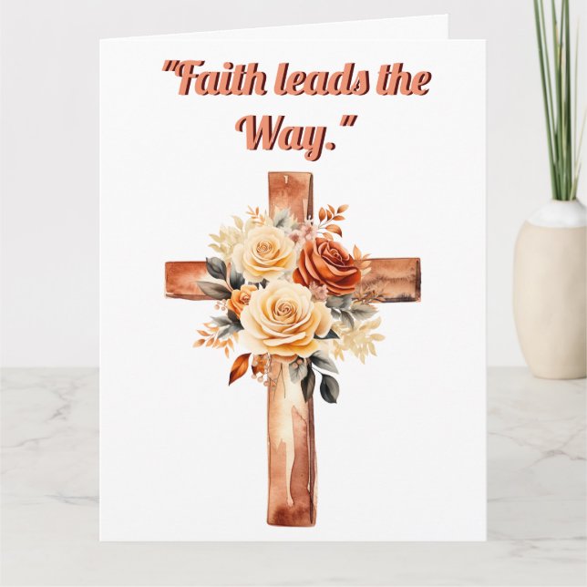 Faith Leads Card (Front)
