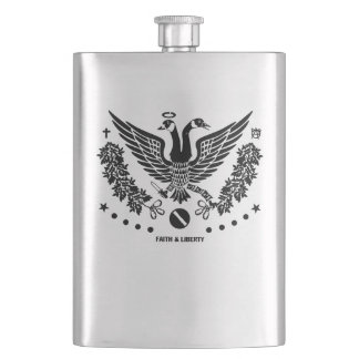 Faith & Liberty Hip Flask