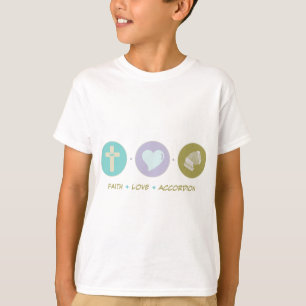 Faith Love Accordion T-Shirt