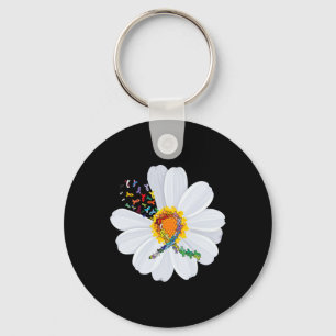 Faith Love Cure All Cancer Problems World Cancer A Keychain