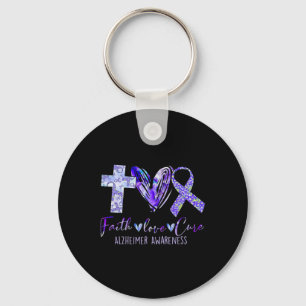 Faith Love Cure Heimerheimer Keychain