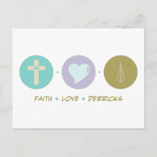Faith Love Derricks Postcard