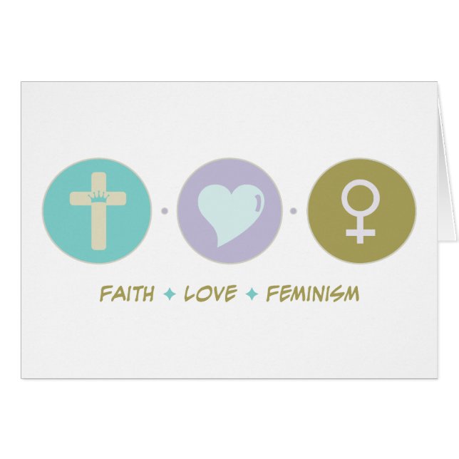 Faith Love Feminism (Front Horizontal)