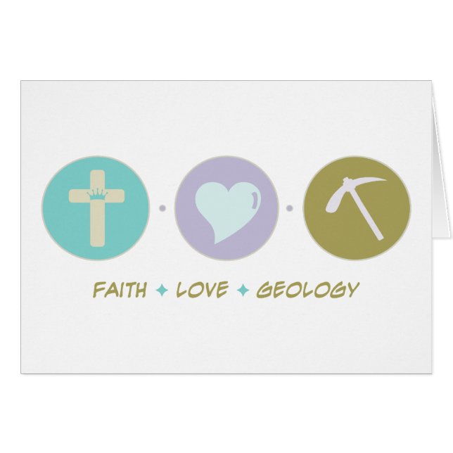 Faith Love Geology (Front Horizontal)