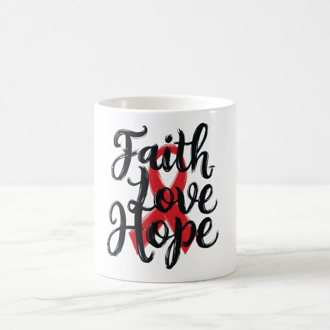 Faith, Love, Hope Coffee Mug (Center)
