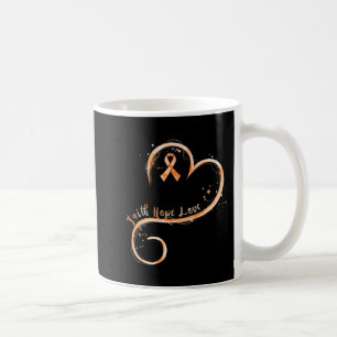 Faith Love Hope Courage Aml Leukaemia Awareness Coffee Mug