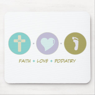Faith Love Podiatry Mouse Pad