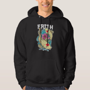 Faith Loves Koi Fish Yin And Yang Hoodie
