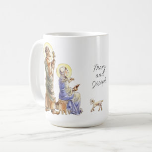 Faith Mary and Joseph Coffee Mug