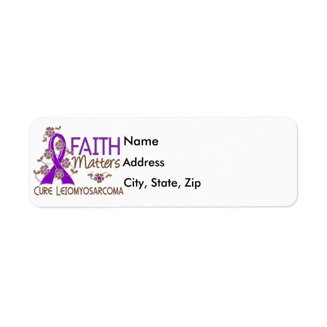 Faith Matters 3 Leiomyosarcoma (Front)